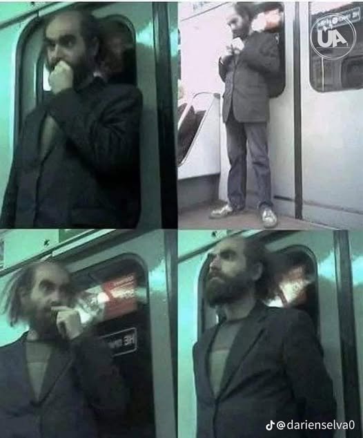 No, él no es un vagabundo. 😱😱 Es Grigori Yakovlevich Perelman
